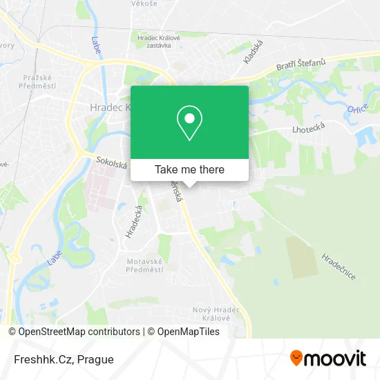 Карта Freshhk.Cz