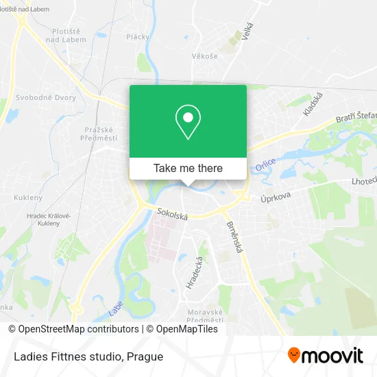Ladies Fittnes studio map