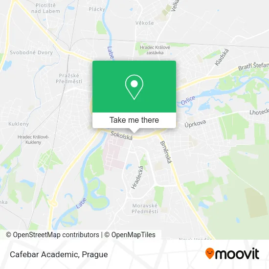 Карта Cafebar Academic