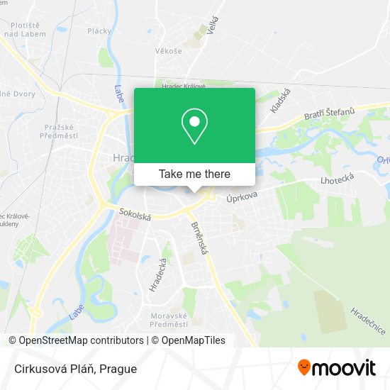 Карта Cirkusová Pláň