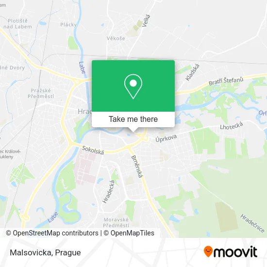 Карта Malsovicka