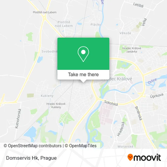 Карта Domservis Hk
