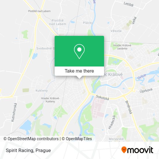 Карта Spirit Racing