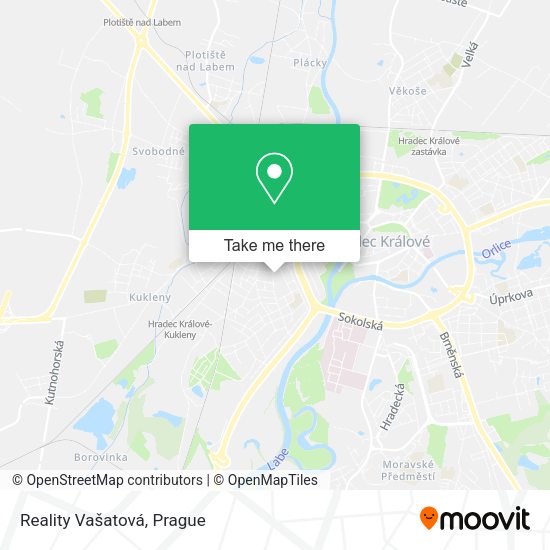 Карта Reality Vašatová