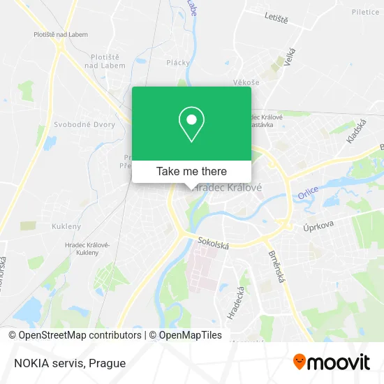 Карта NOKIA servis