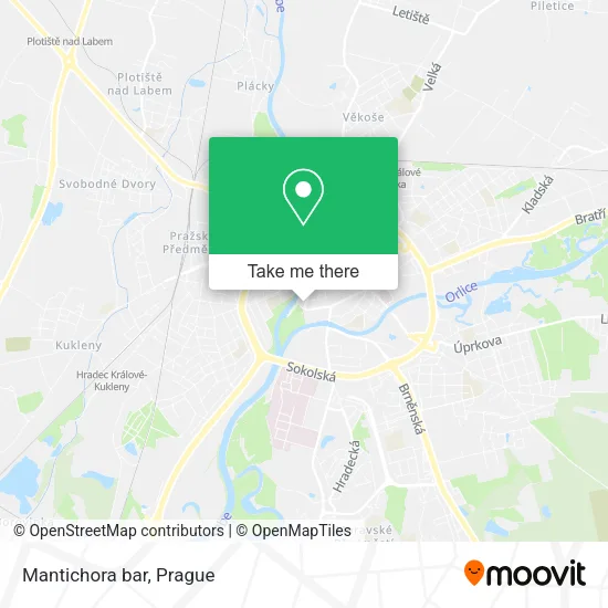 Карта Mantichora bar