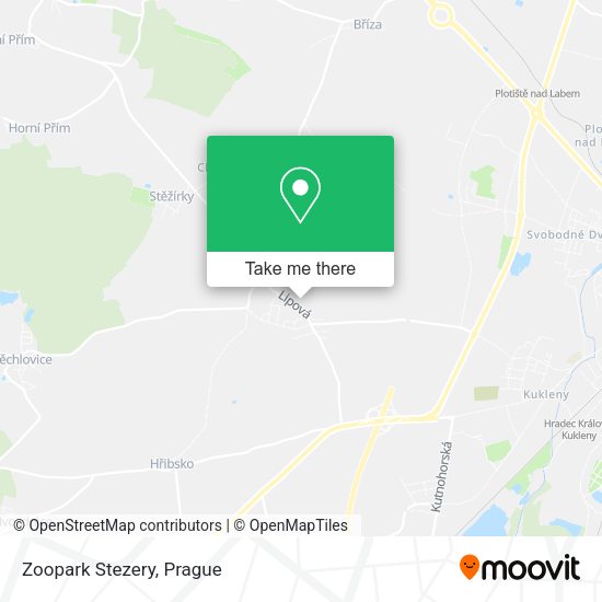 Карта Zoopark Stezery