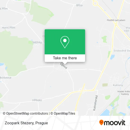 Карта Zoopark Stezery