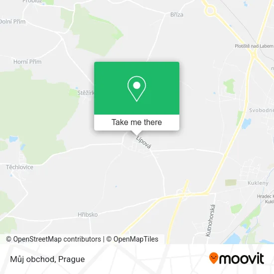 Карта Můj obchod