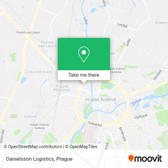 Карта Danielsson Logistics