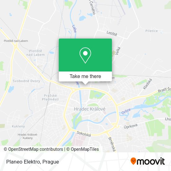 Карта Planeo Elektro