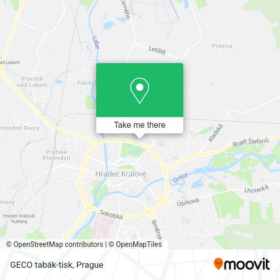 Карта GECO tabák-tisk
