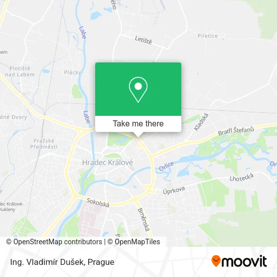 Карта Ing. Vladimír Dušek