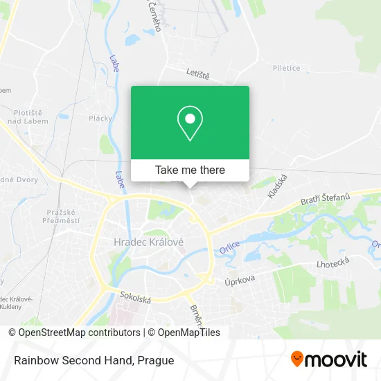 Карта Rainbow Second Hand