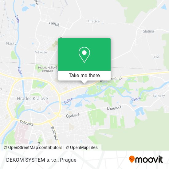 Карта DEKOM SYSTEM s.r.o.