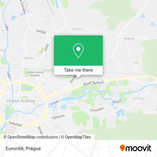 Карта Euronitě