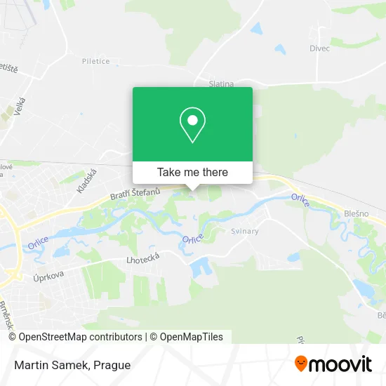 Карта Martin Samek