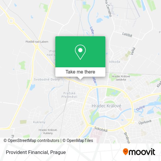 Карта Provident Financial