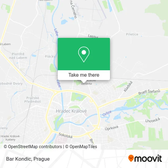 Карта Bar Kondic