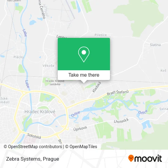 Карта Zebra Systems