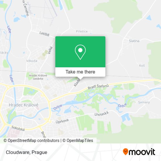 Карта Cloudware