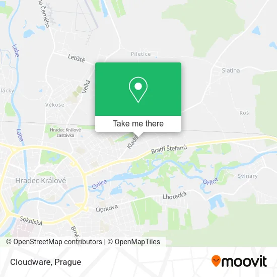 Карта Cloudware