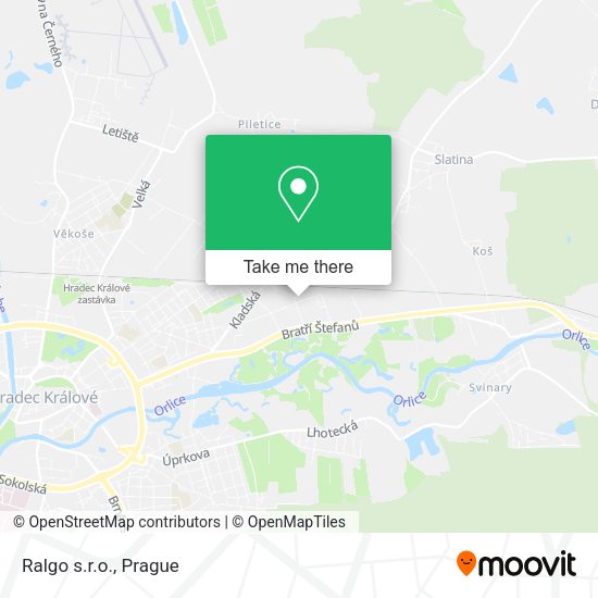 Ralgo s.r.o. map