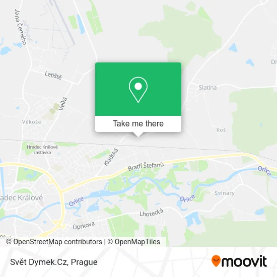 Svět Dymek.Cz map