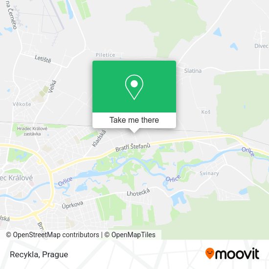Карта Recykla