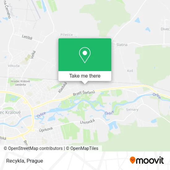 Карта Recykla