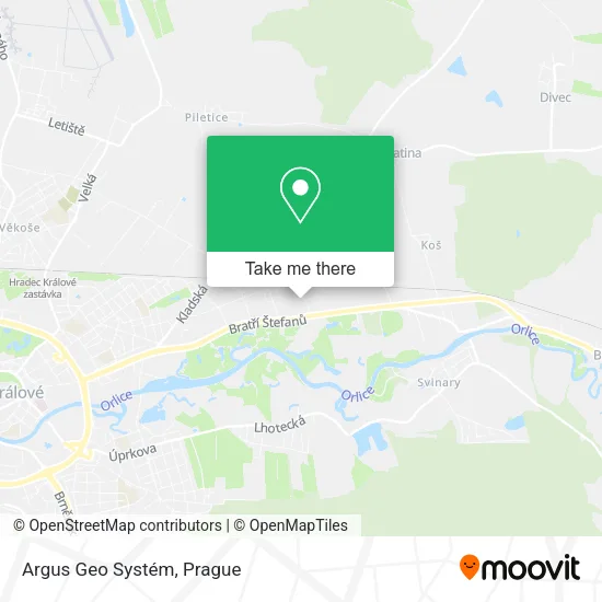 Карта Argus Geo Systém