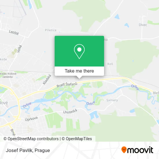 Карта Josef Pavlík