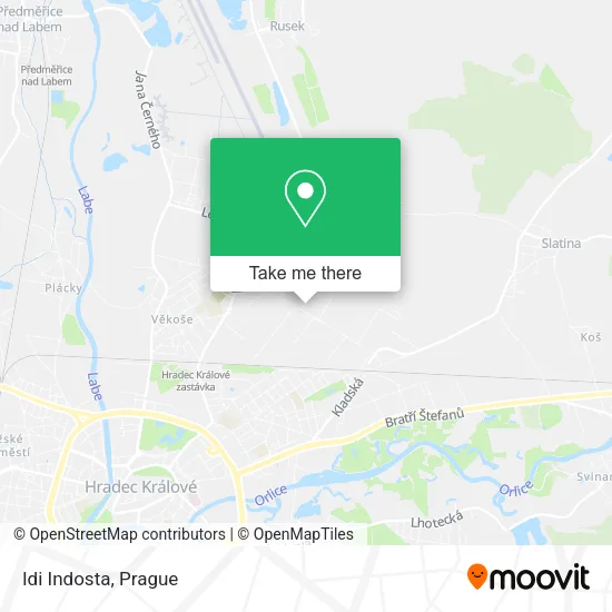 Карта Idi Indosta