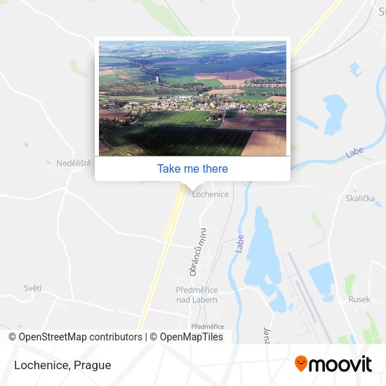 Карта Lochenice