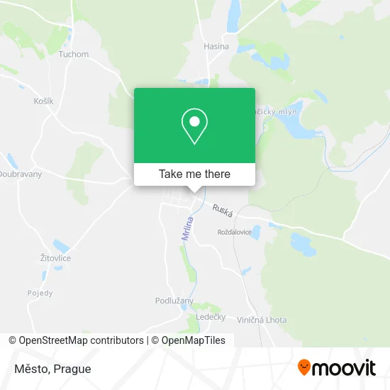 Карта Město