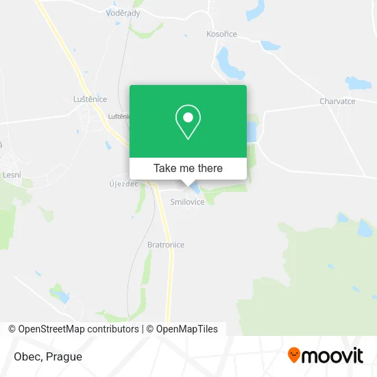 Карта Obec