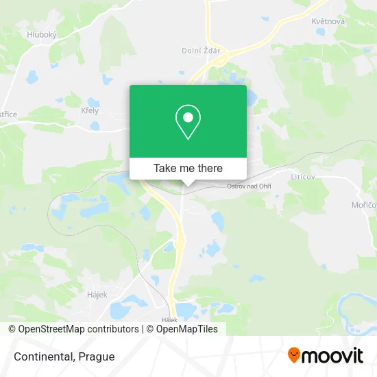 Карта Continental