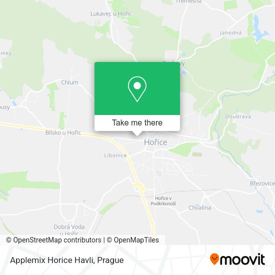 Карта Applemix Horice Havli