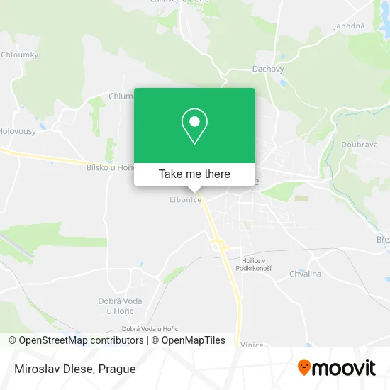 Карта Miroslav Dlese