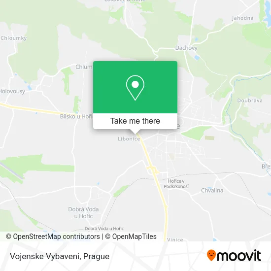 Карта Vojenske Vybaveni