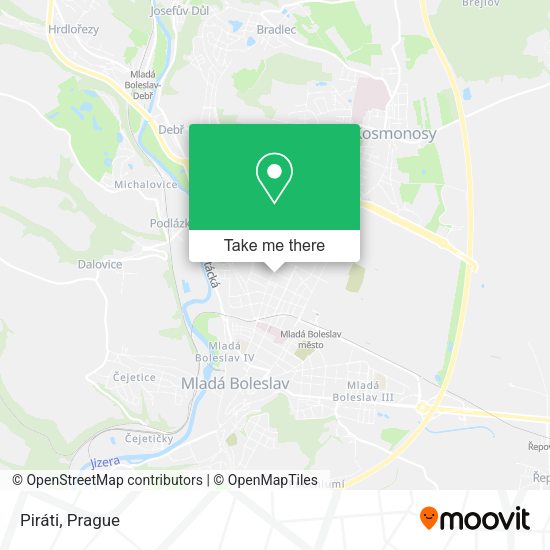 Карта Piráti