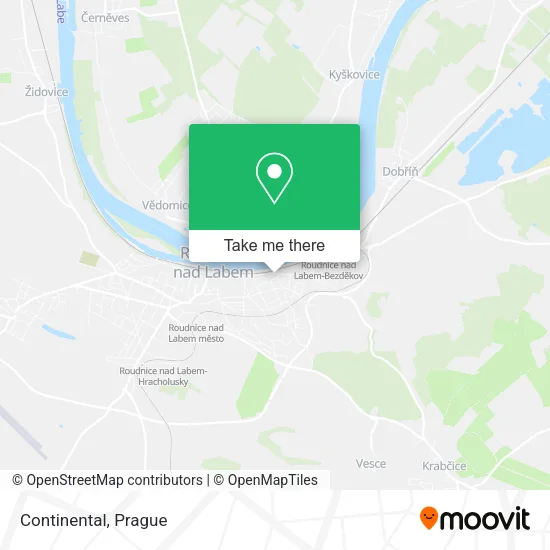 Карта Continental