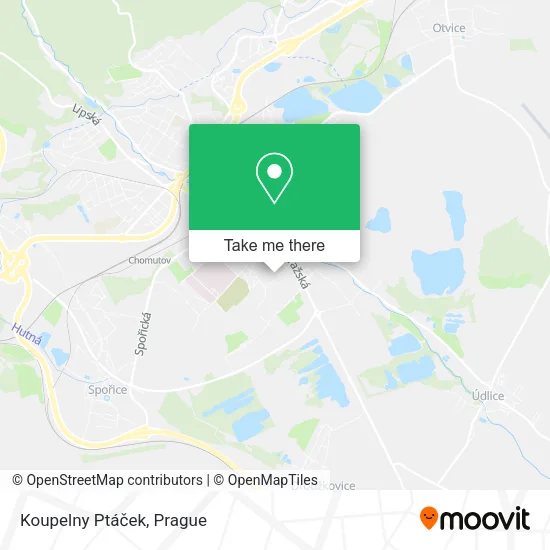 Карта Koupelny Ptáček