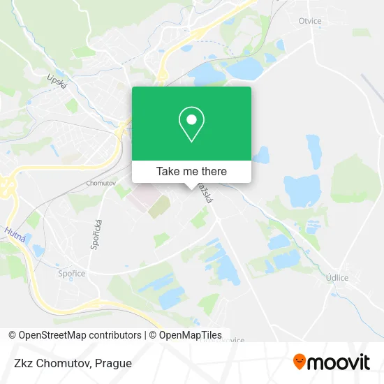 Карта Zkz Chomutov