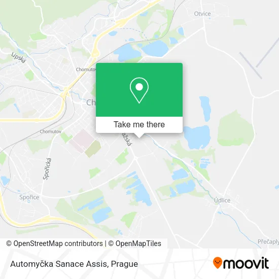 Карта Automyčka Sanace Assis