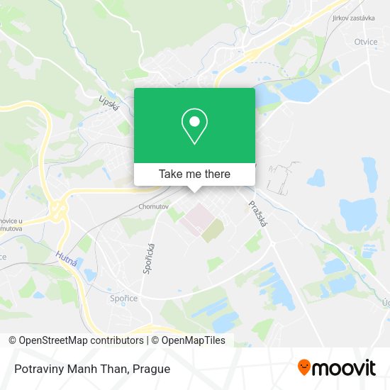 Карта Potraviny Manh Than