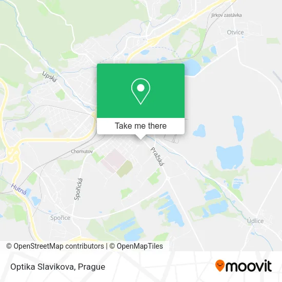 Карта Optika Slavikova