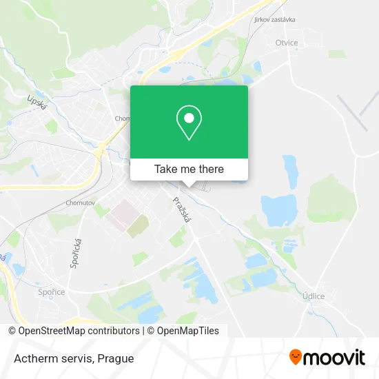 Карта Actherm servis