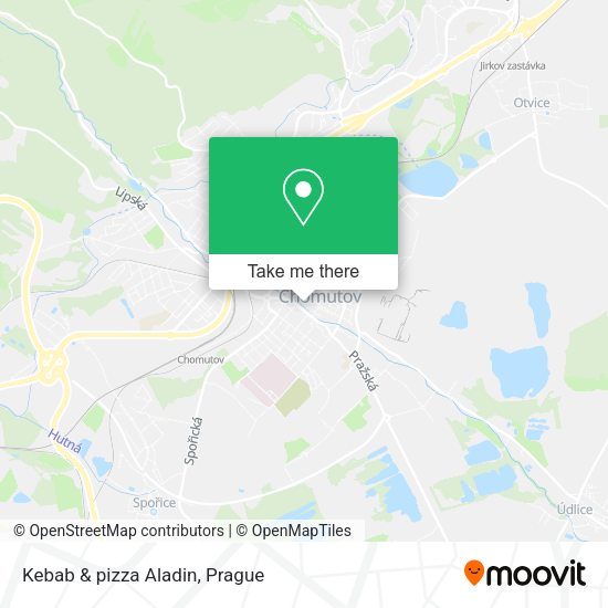 Карта Kebab & pizza Aladin