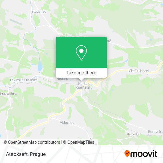 Карта Autokseft